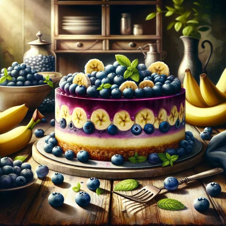 Purus varškės apkepas su šilauogėmis ir bananais: sveikas desertas, kuris pavergs visos šeimos širdį