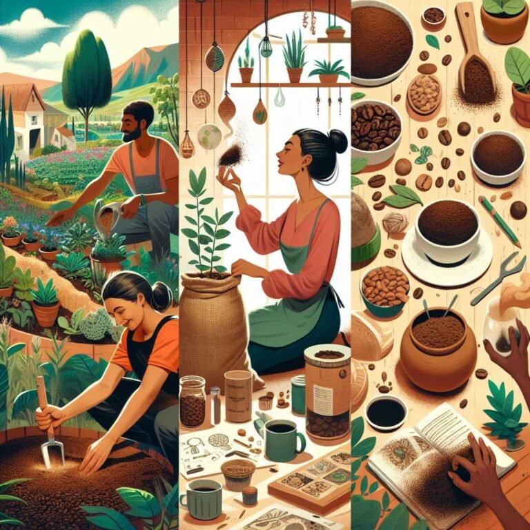 Kavos tirščiai be atliekų: išsamus gidas kulinarijai, grožiui, namams ir sodui