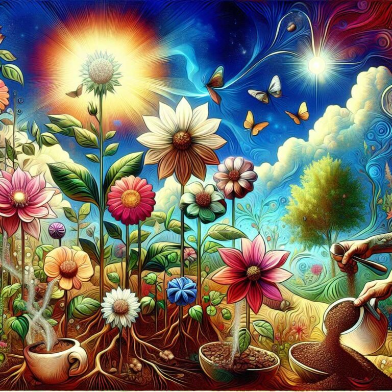 Kavos tirščiai vietoj trąšų: 10 gėlių, kurios klesti, ir tikslūs naudojimo patarimai