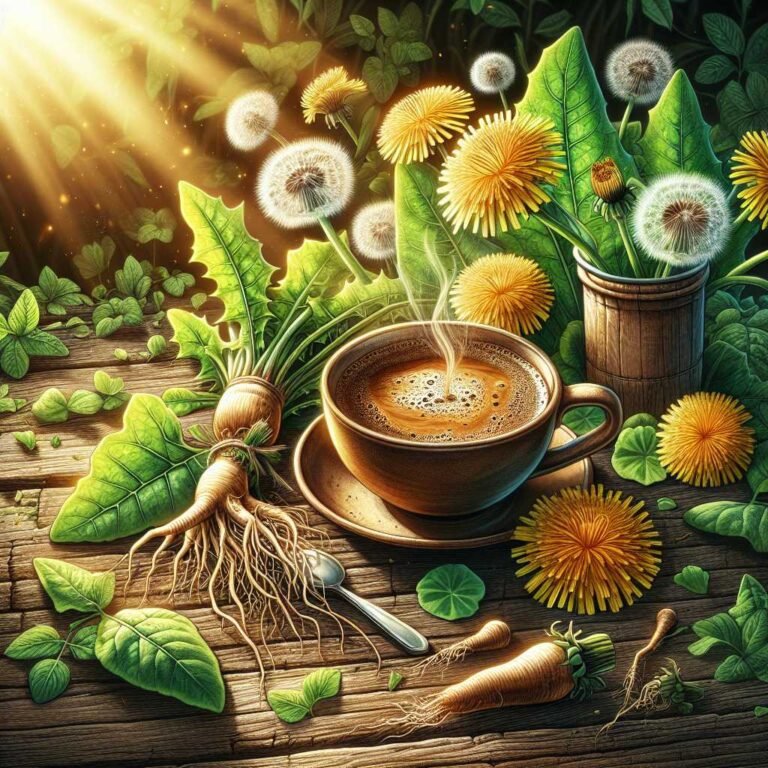 Kiaulpienių šaknų kava: be kofeino, sodrus skonis ir nauda jūsų kepenims bei virškinimui