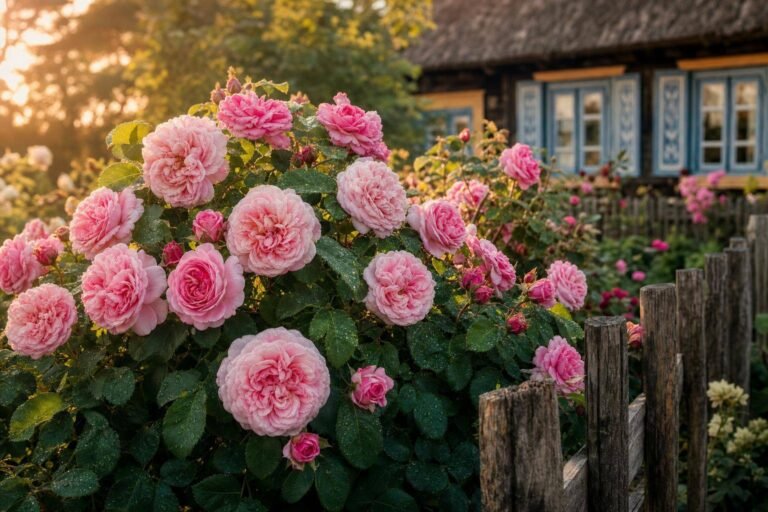 Senovinė krūminė rožė: lietuviško sodo perlas, kuris žydi gausiai ir nereikalauja kaprizų
