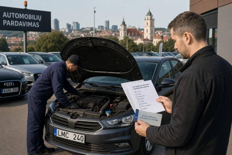 Naudoto automobilio pirkimas Lietuvoje: kaip nepermokėti ir išvengti brangių klaidų