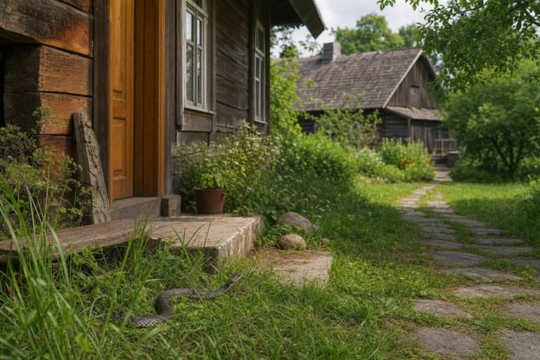 Žalčiai sodyboje: namų saugotojai ar nemalonūs svečiai?