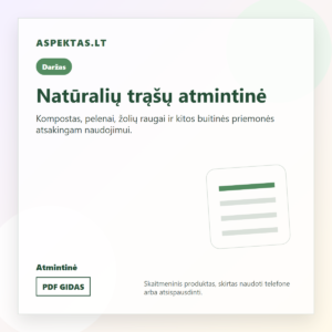 Natūralių trąšų atmintinė PDF viršelis