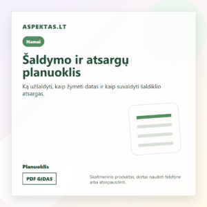 Šaldymo ir atsargų planuoklis PDF viršelis