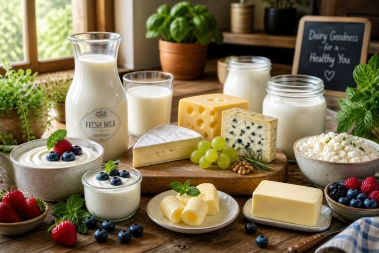 Pieno produktai: Nauda sveikatai, produktų sąrašas ir alternatyvos